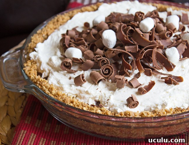 S'mores pie