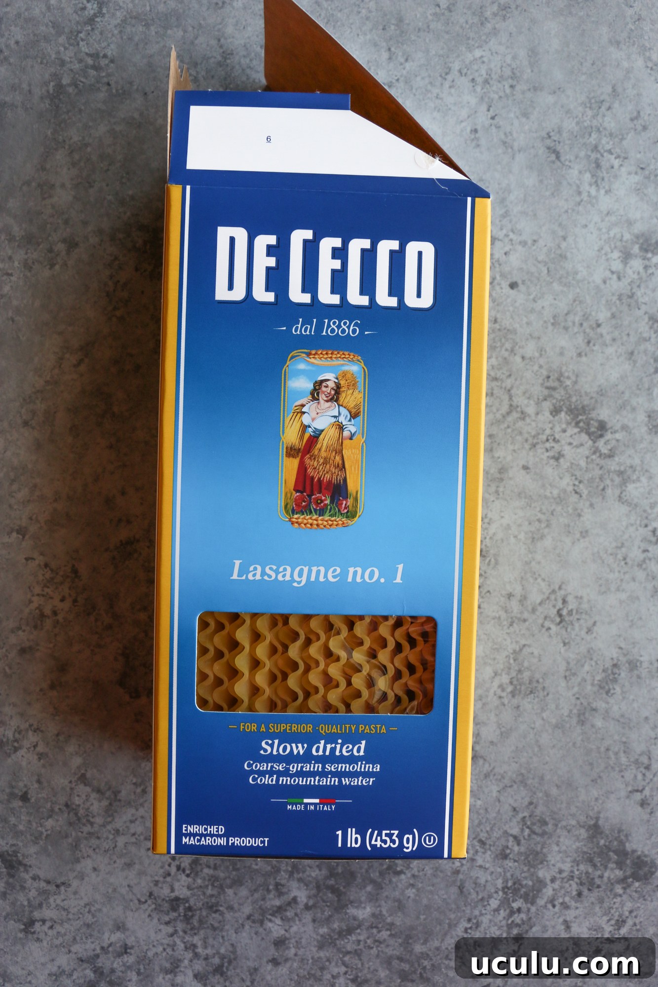 Broken lasagna noodles