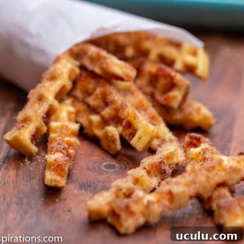 Keto Chaffle Churro Recipe