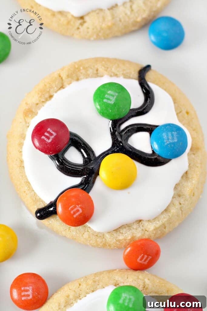 Christmas Lights Cookies