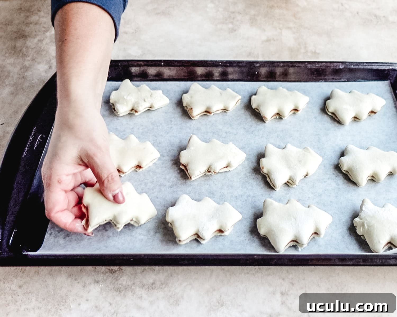 Place on parchment lined baking sheet.