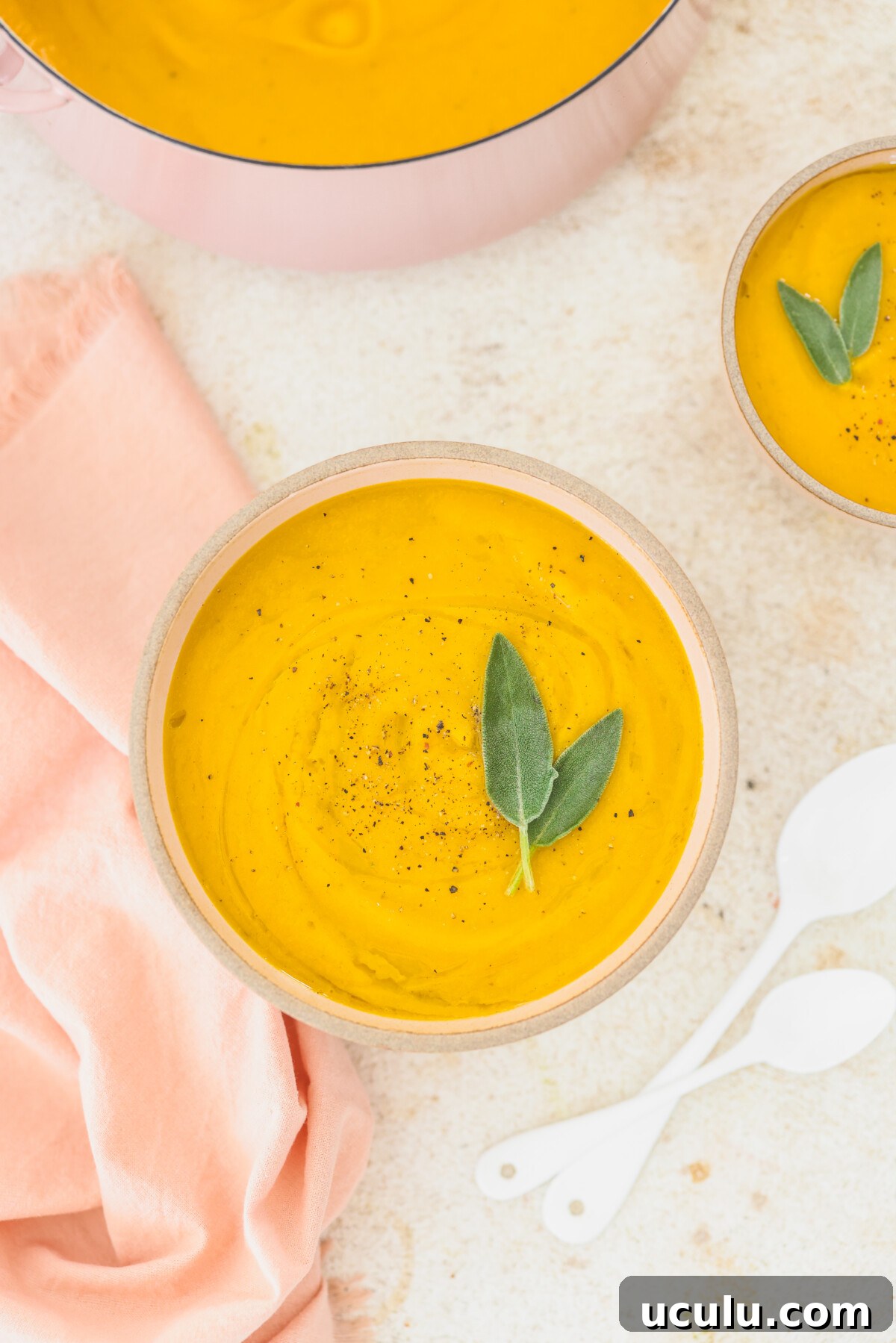 Miso Butternut Squash Soup Veggiekins Blog