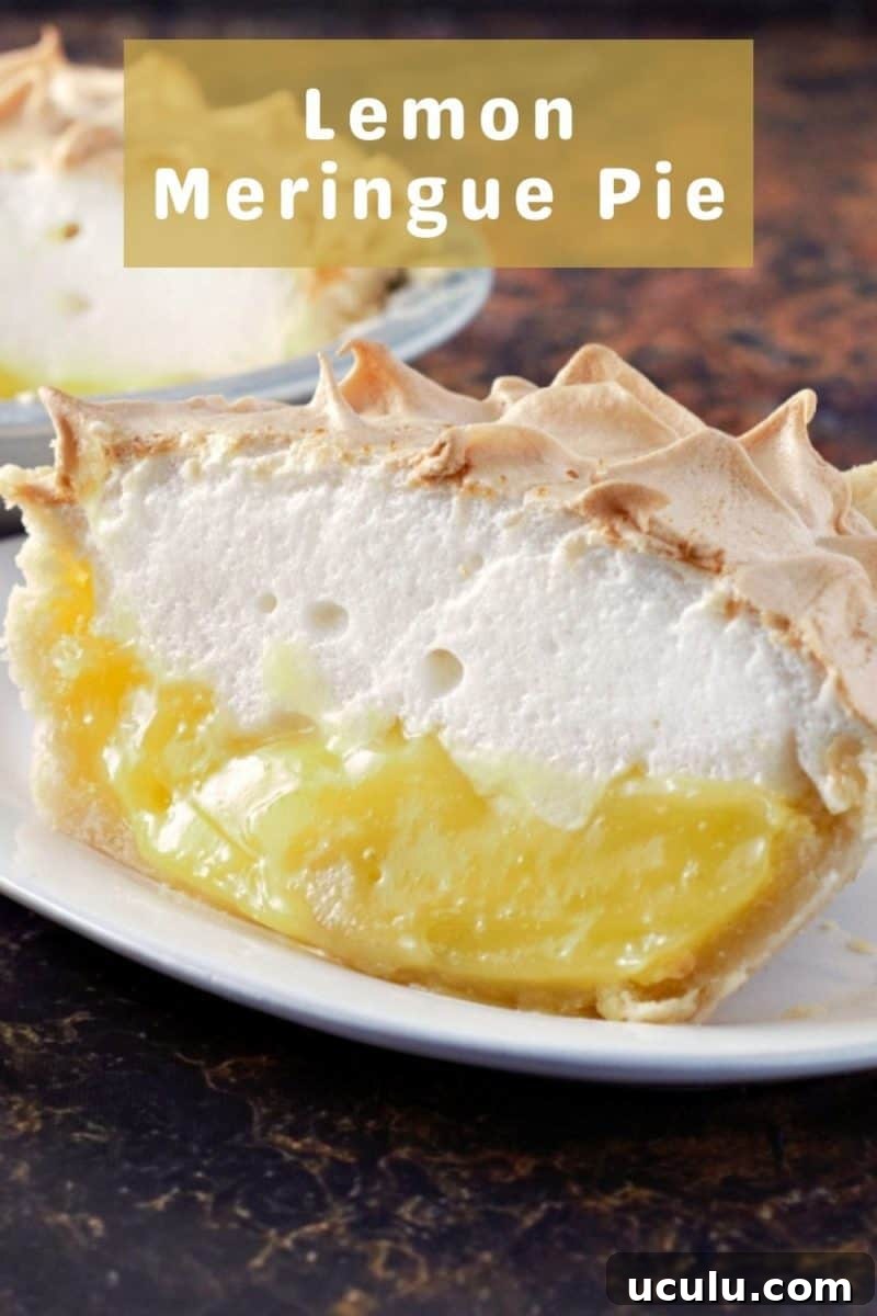 a graphic of Lemon Meringue Pie.