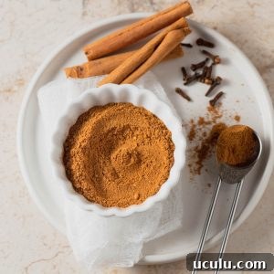 homemade pumpkin pie spice in a bowl