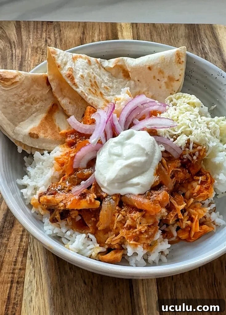 Spicy Citrus Chipotle Chicken over rice