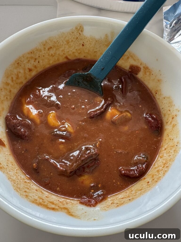 The Adobo chili sauce