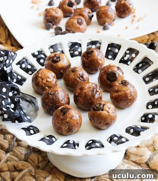 Toffee & Chocolate Chip Cookie Dough Bites
