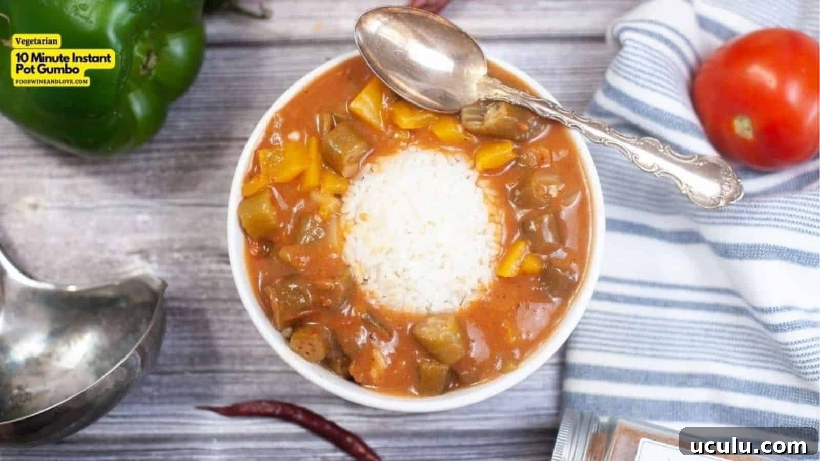 10 Minute Instant Pot Gumbo