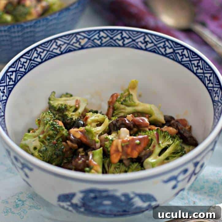 Old Time Broccoli Opposite Salad