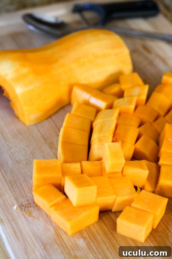 how to prepare butternut squash