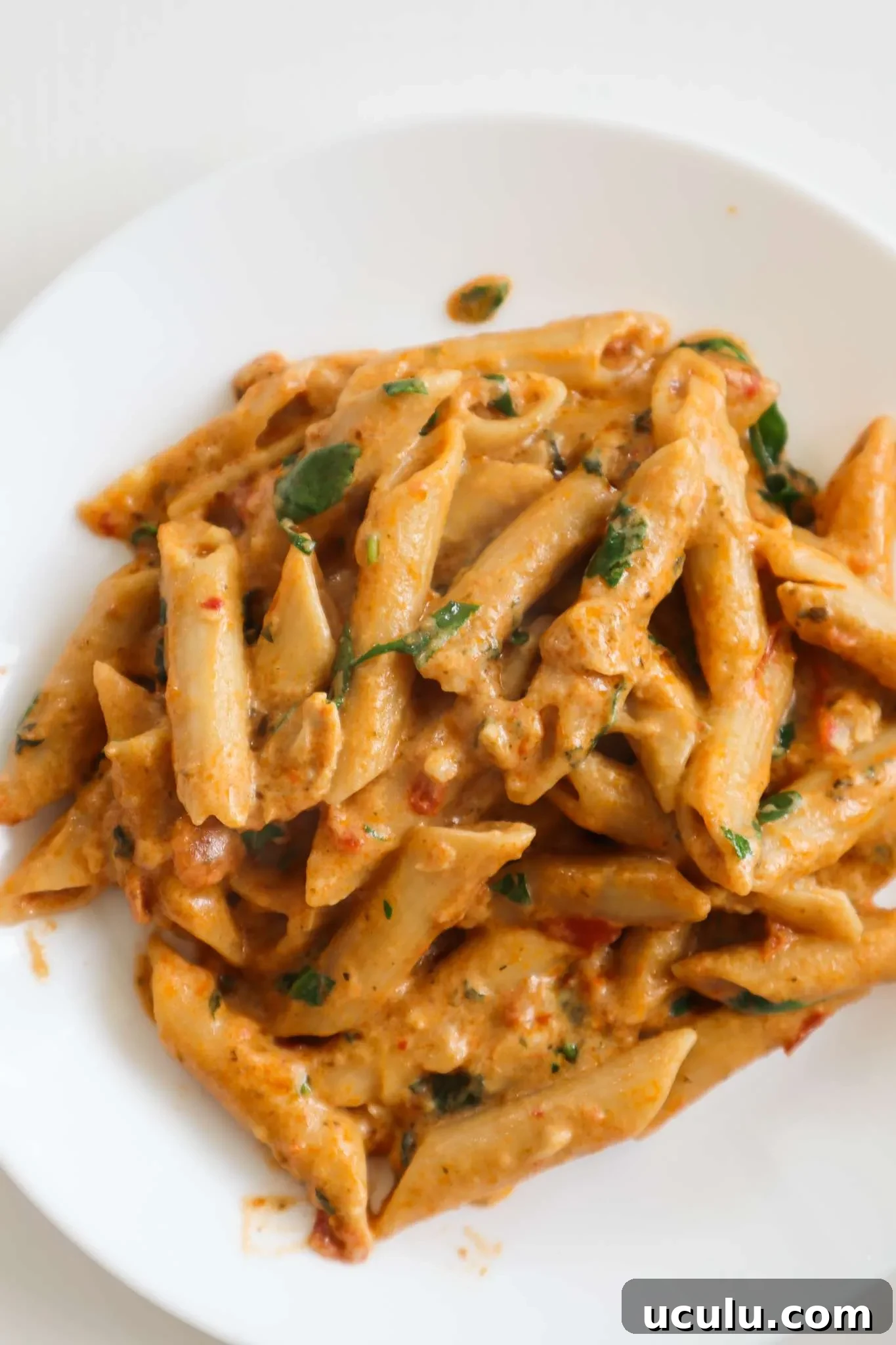 Creamy pesto pasta recipe: you need to try this one-pan veggie-packed meatless dinner idea, so easy, so good and your kids will absolutely love this healthy pasta recipe!
