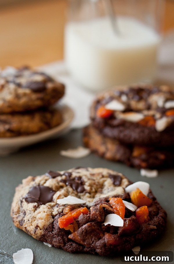 Tropical Chocolate Chunk Cookies