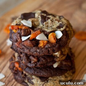 Tropical Chocolate Chunk Cookies