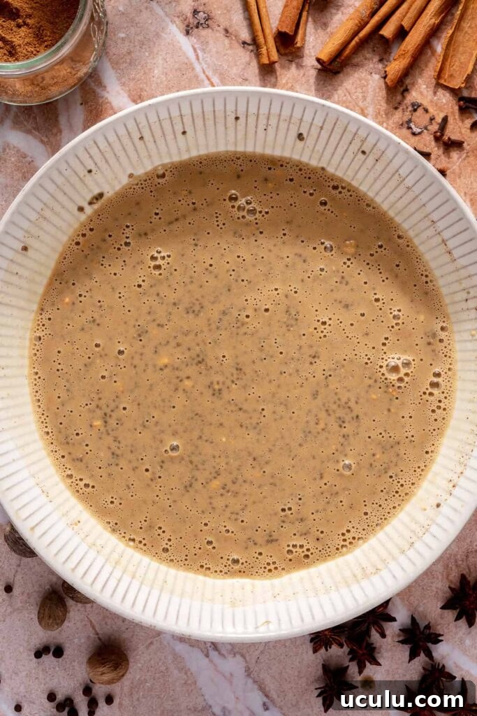 Chia pudding in glass