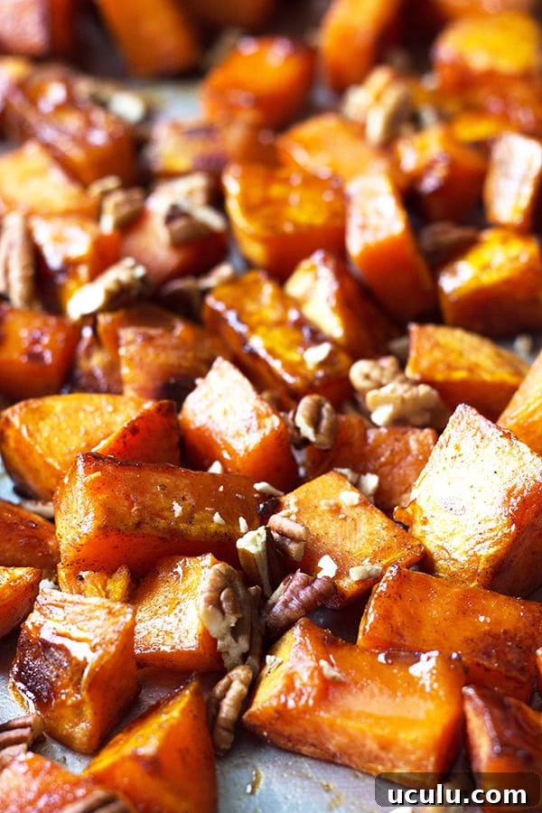 Maple Roasted Sweet Potatoes