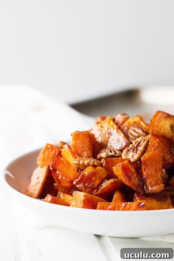 Maple Roasted Sweet Potatoes