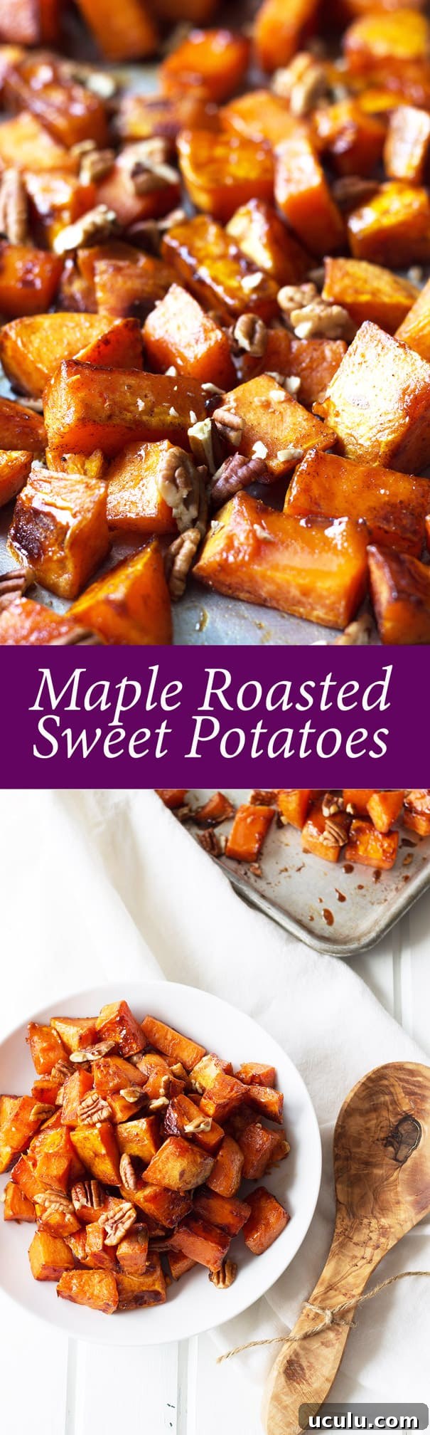 Maple Roasted Sweet Potatoes