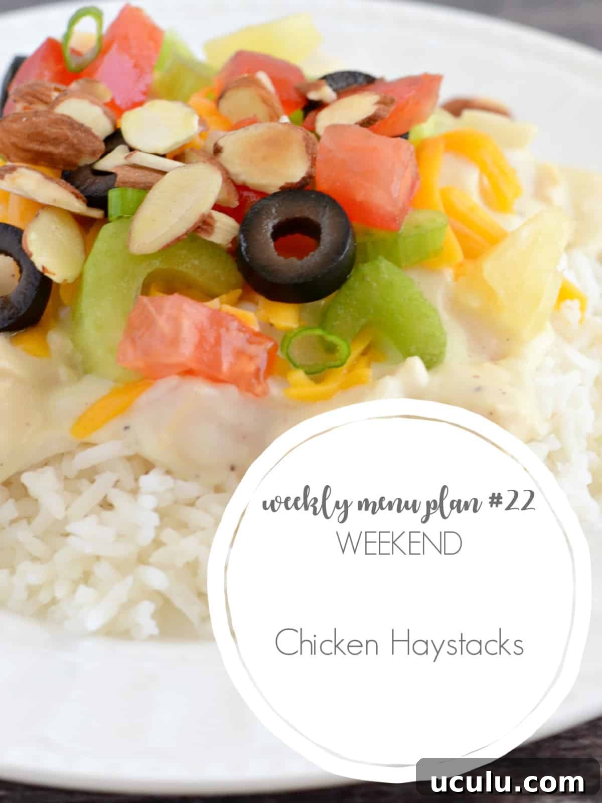 chicken haystacks