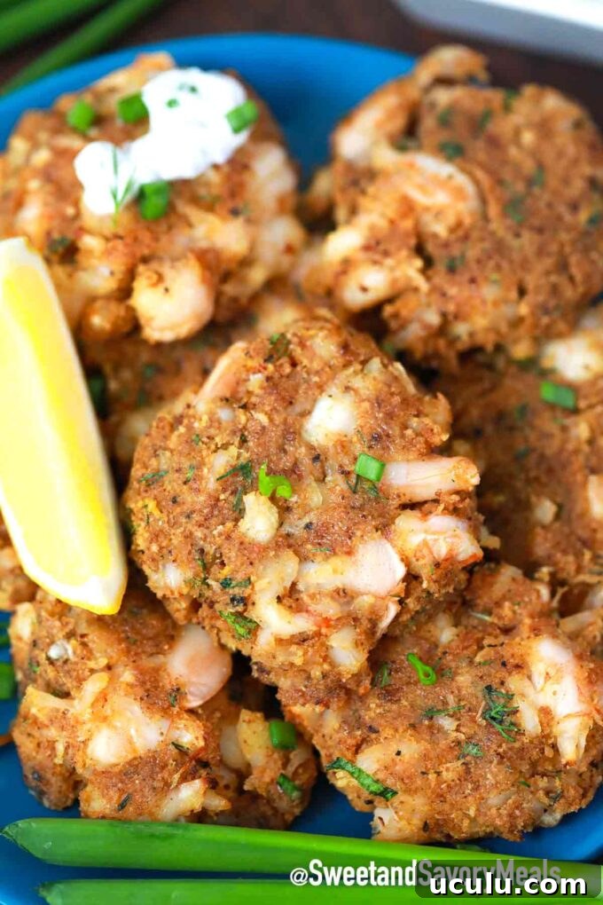 crispy shrimp cakes