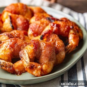 bacon wrapped shrimp