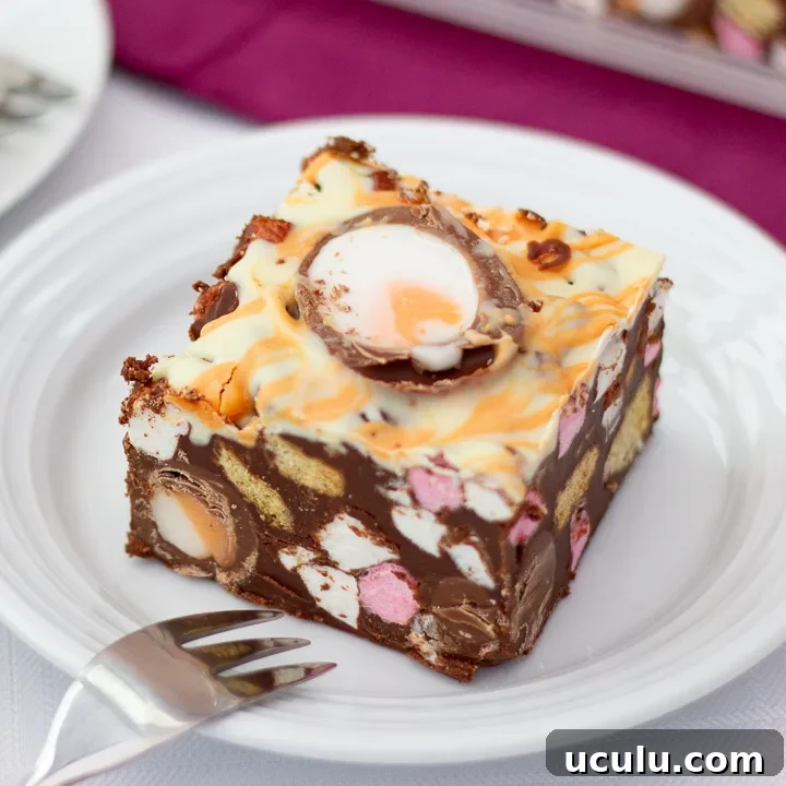 Easy Creme Egg Rocky Road Recipe