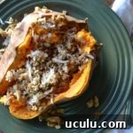 Loaded Sweet Potato from ApronFreeCooking.com