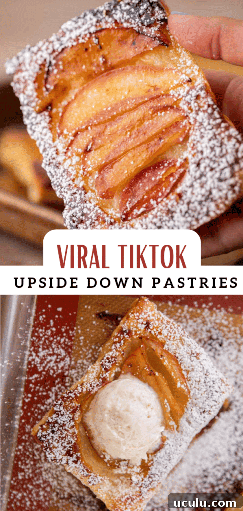 Tiktok upside down pastries recipe