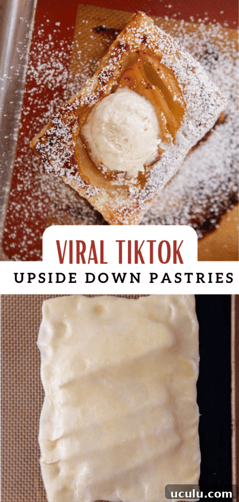 Tiktok upside down pastries recipe