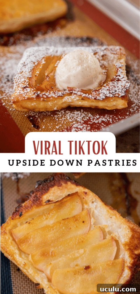 Tiktok upside down pastries recipe