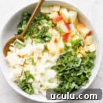 Bowl of fennel salad.