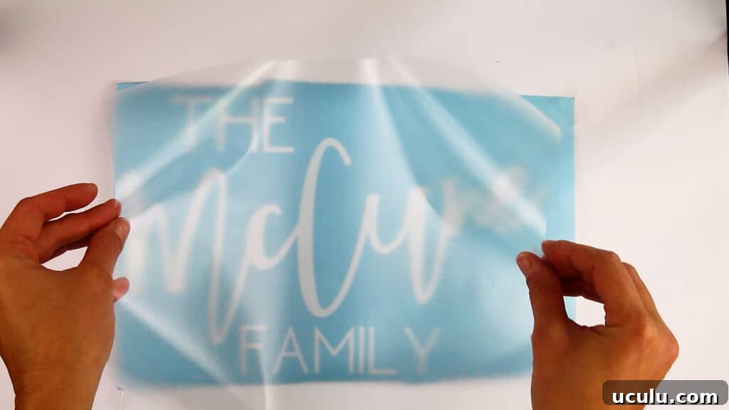 Applying transfer tape