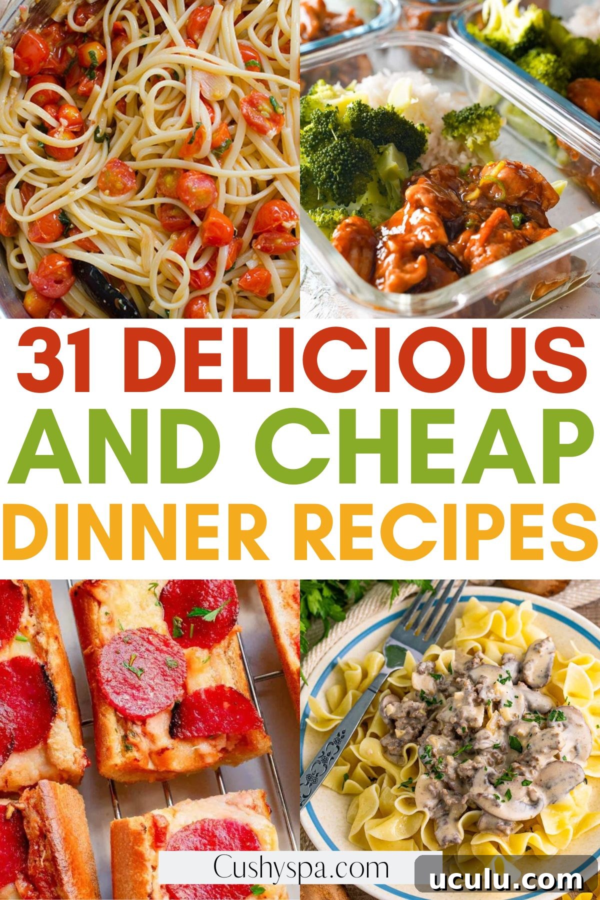 recipes for cheap dinners