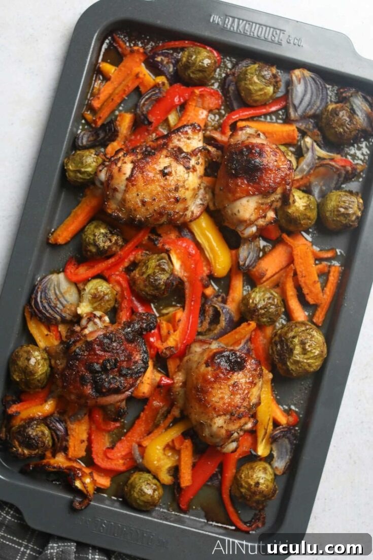 sheet pan chicken thighs
