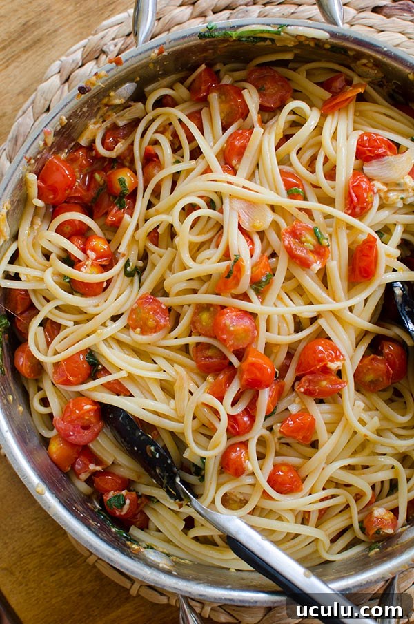 pasta with cherry tomatoes