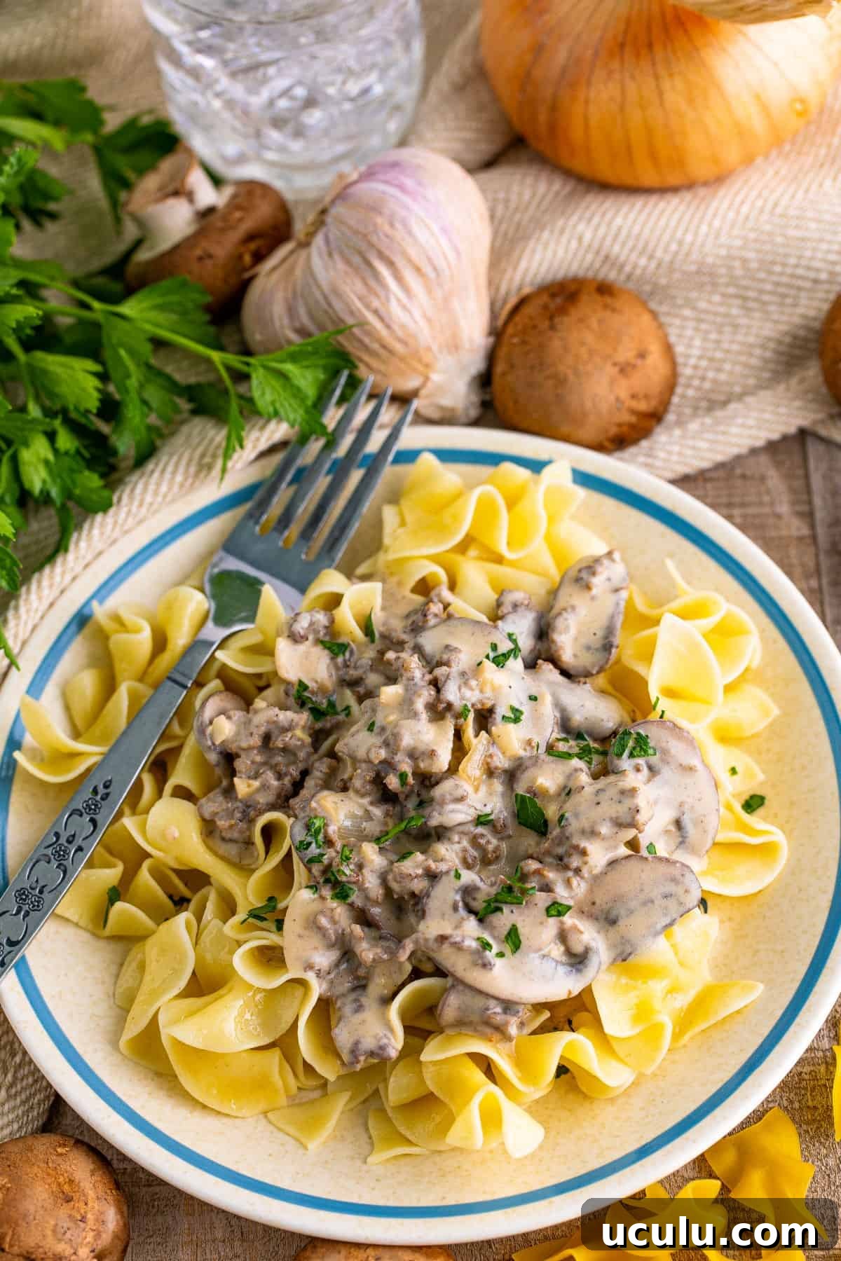 hamburger stroganoff