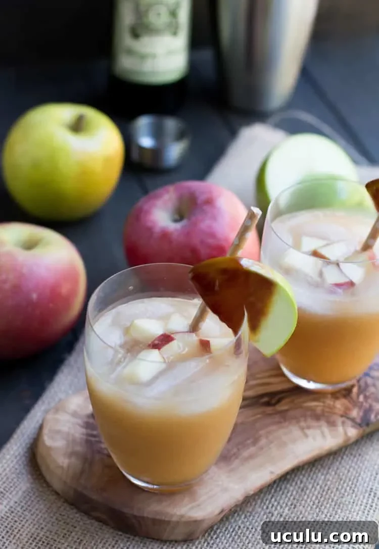 Caramel Apple Cider Cocktail. Apple Cider, caramel sauce, rum and ginger beer come together in this fall inspired cocktail. Perfect for fall gatherings.