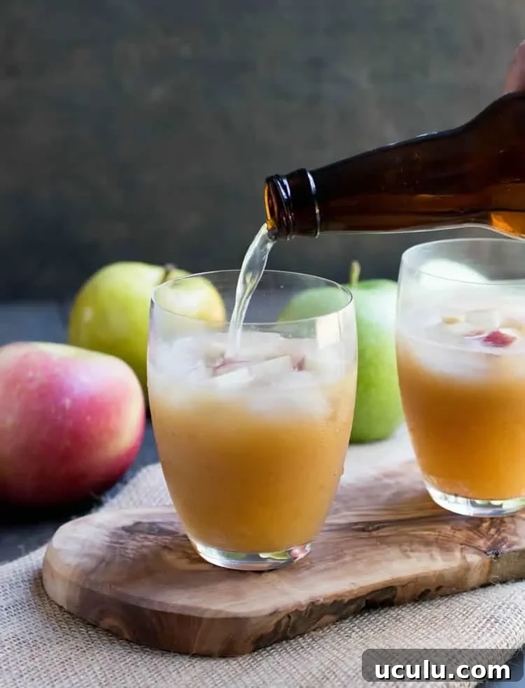 Caramel Apple Cider Cocktail. Apple Cider, caramel sauce, rum and ginger beer come together in this fall inspired cocktail. Perfect for fall gatherings.