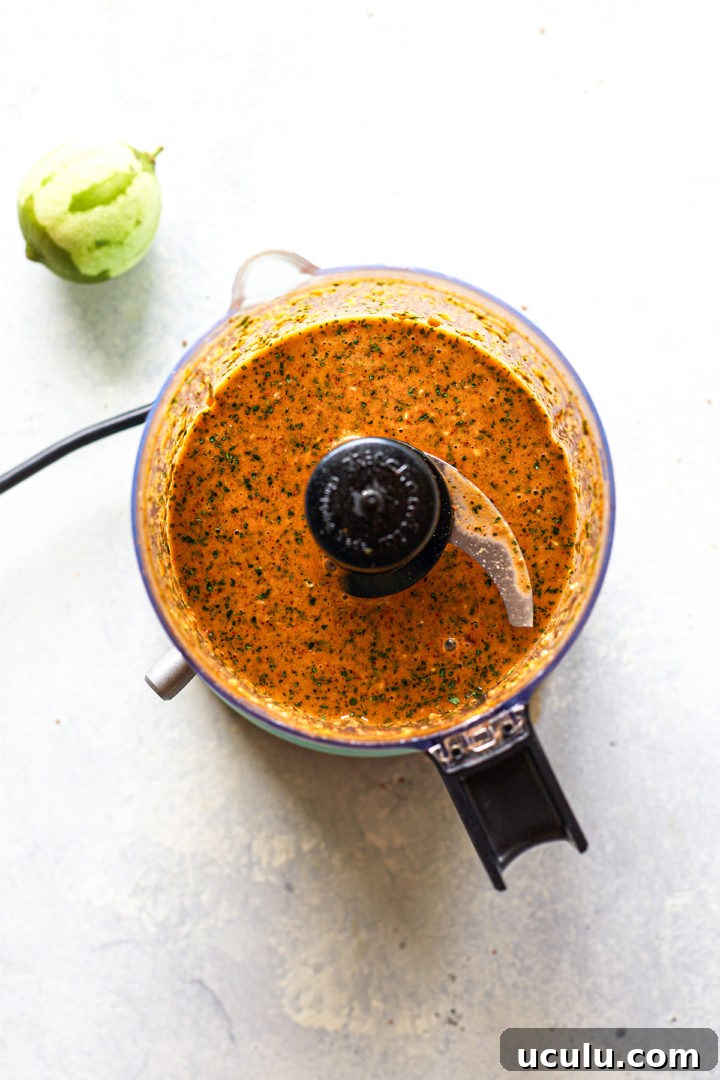 homemade veggie taco salad dressing in a blender