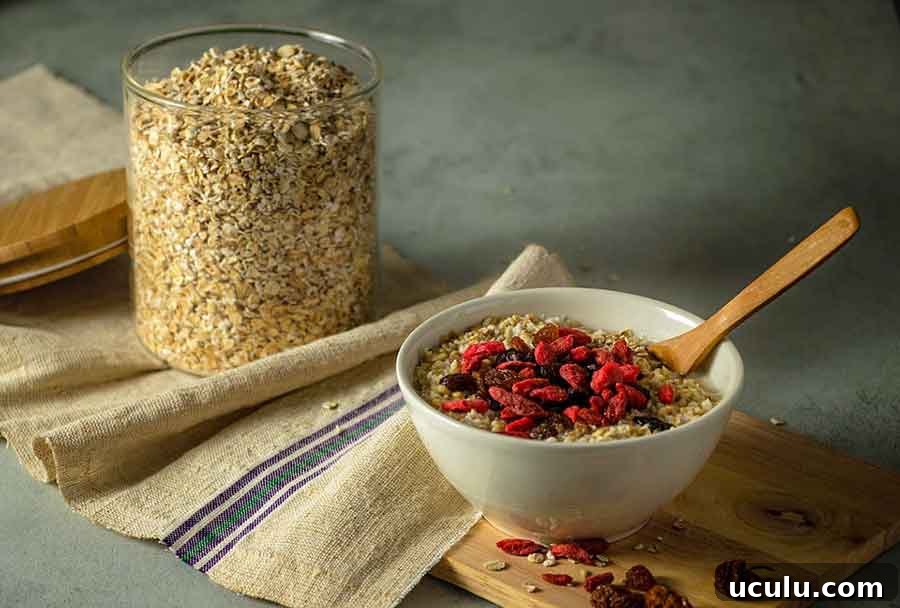 grains in bowls