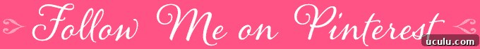 pink rectangle with words follow me on Pinterest