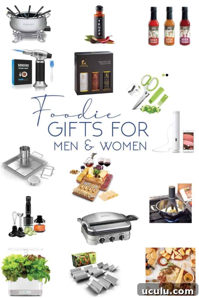 Foodie gifts collection