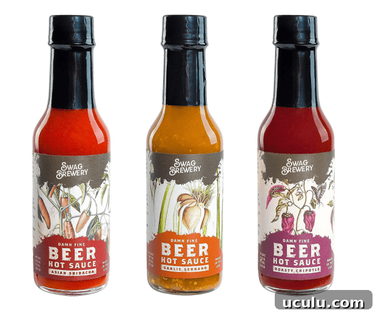 Beer-infused hot sauce
